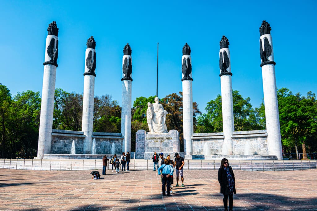 Ninos Heroes Monument at Chapultepec
