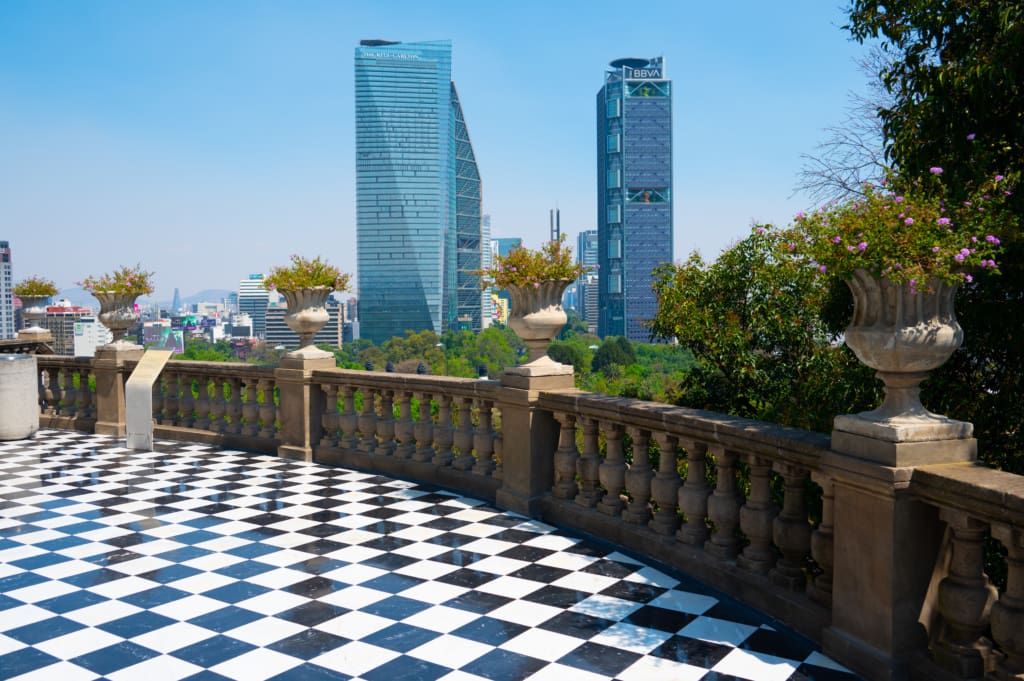 Views from Chapultepec Park