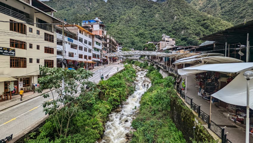 Town of Aguas Calientes