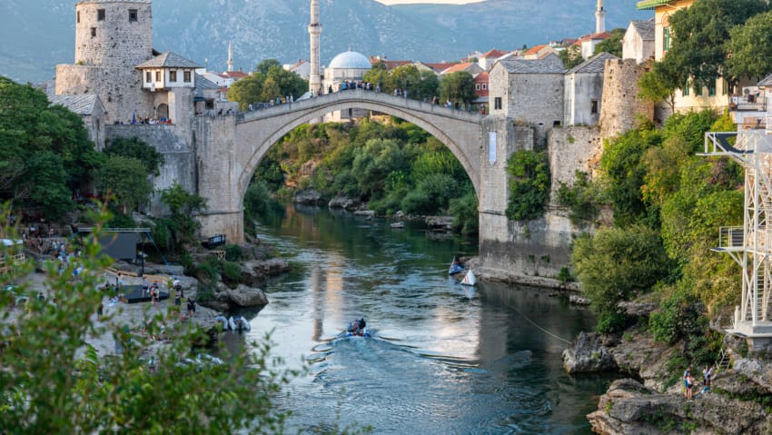 Mostar Bridge, a must-see in Mostar