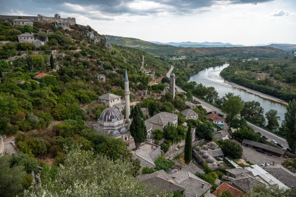 Town of Pocitelj on day trip from Mostar