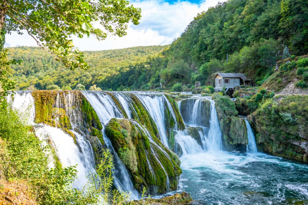Waterfalls at Una National Park