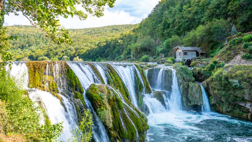 Waterfalls at Una National Park