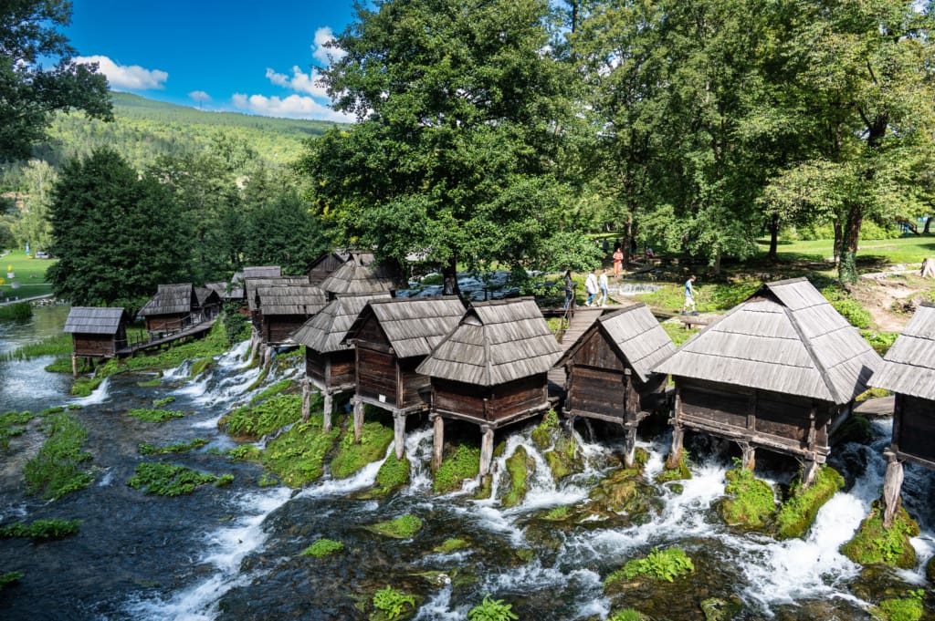 Plivsko Park outside of Jajce