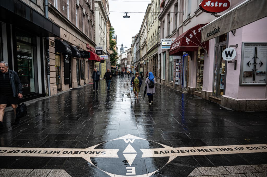 East Meets West in Sarajevo