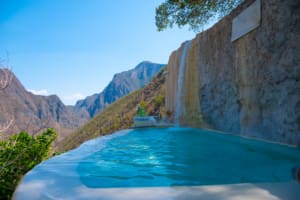 Las Grutas Tolantongo Pool and view