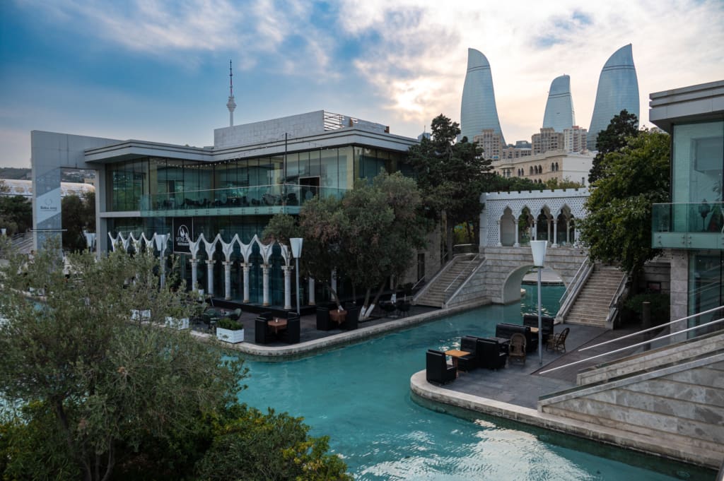 Mini-Venice in Baku, Azerbaijan