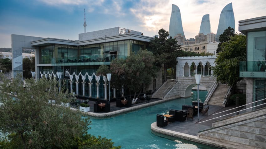 Mini-Venice in Baku, Azerbaijan