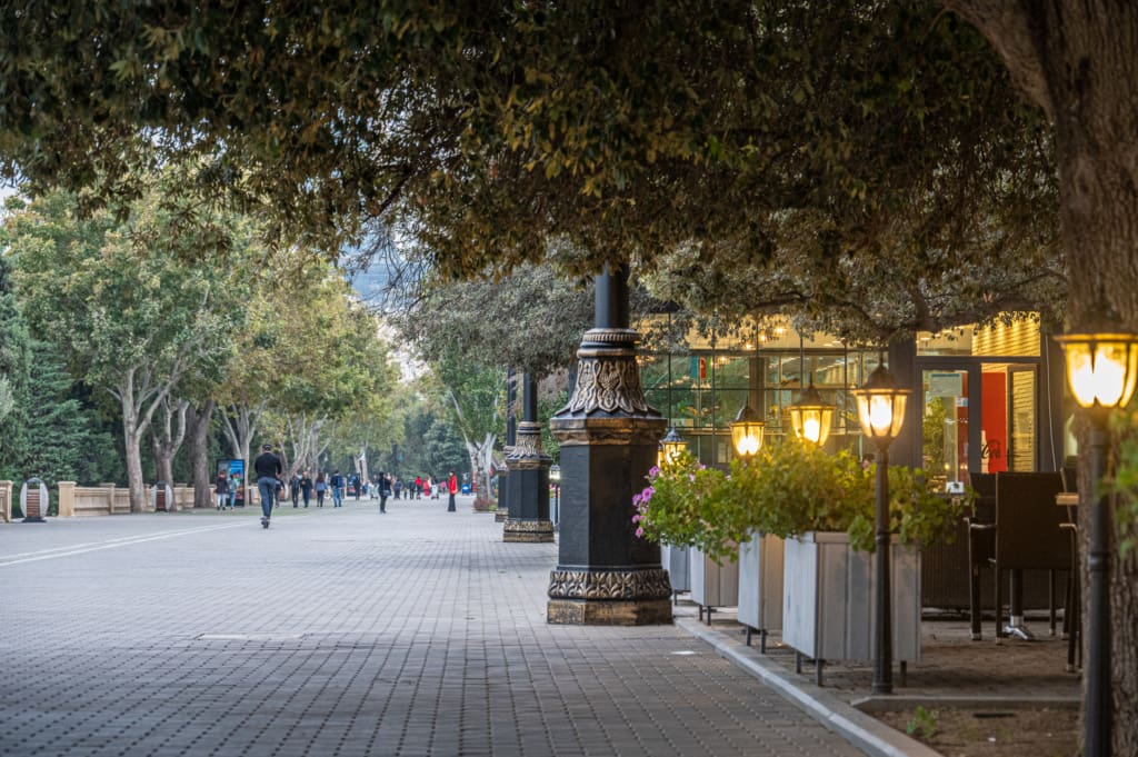 Azerbaijan park, one of the best things to do in Baku