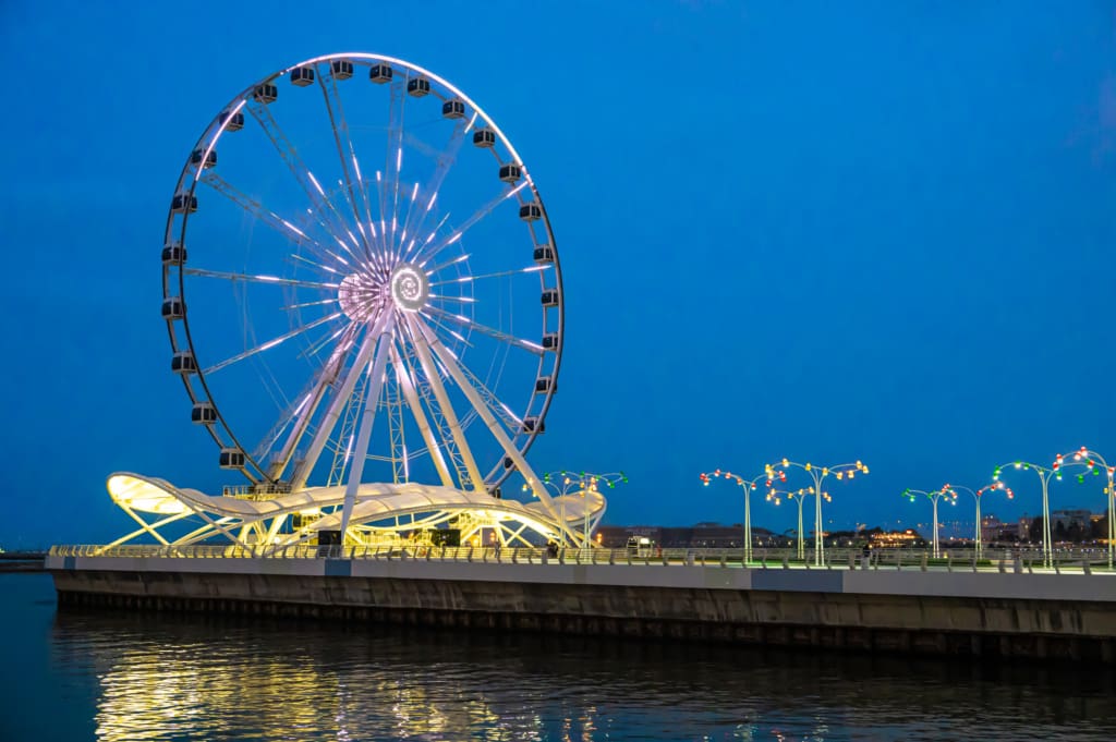Baku Eye, one of the best things to do in Baku, Azerbaijan