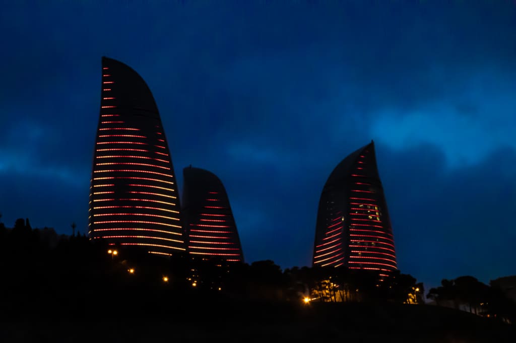 Azerbaijan Flame Towers, one of the best things to see in Baku