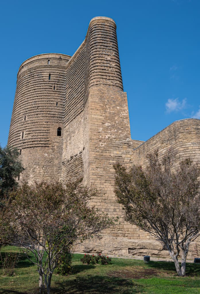 Maiden Tower in Baku, Azerbaijan