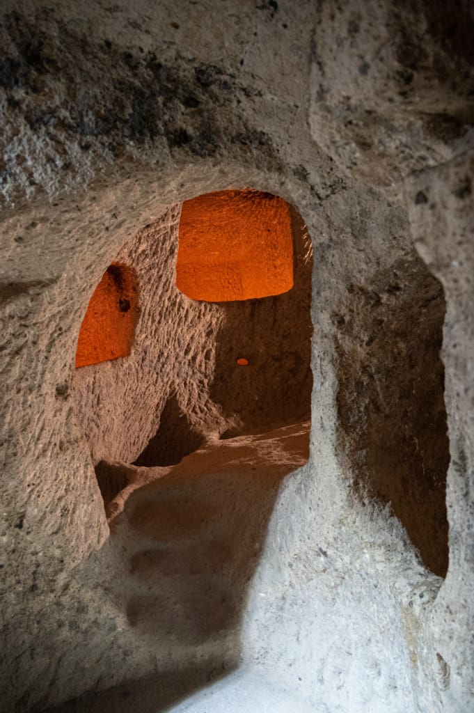 Underground city in Cappadocia