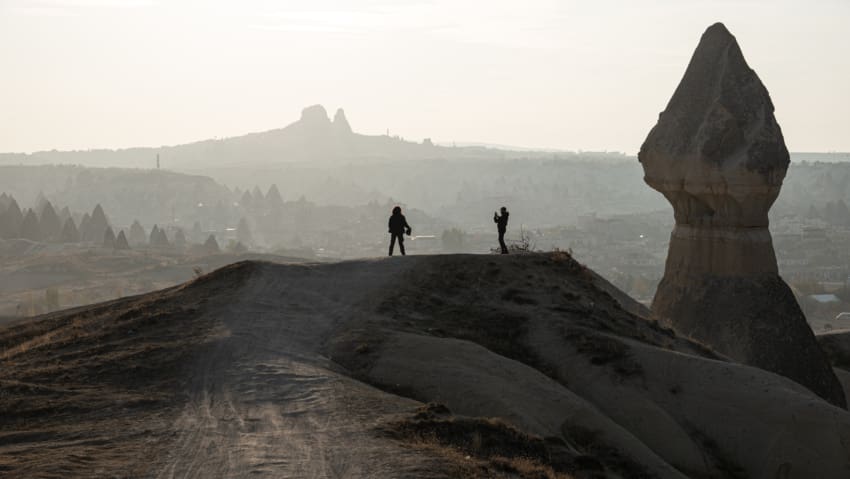 Distant views in Cappadocia
