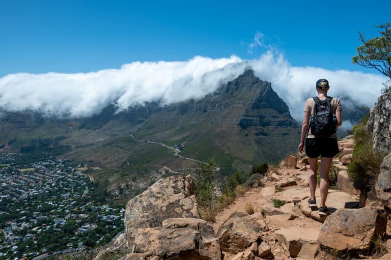 Standing above Cape Town