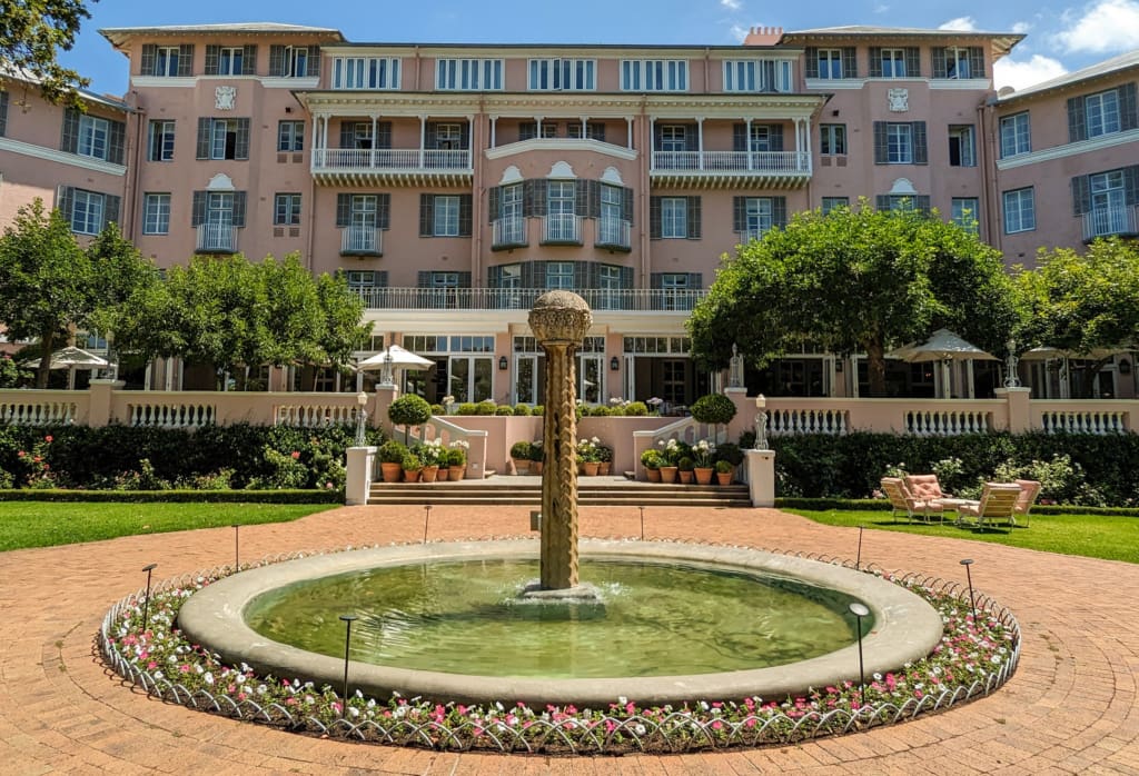 A view of the Belmond Hotel in Cape Town