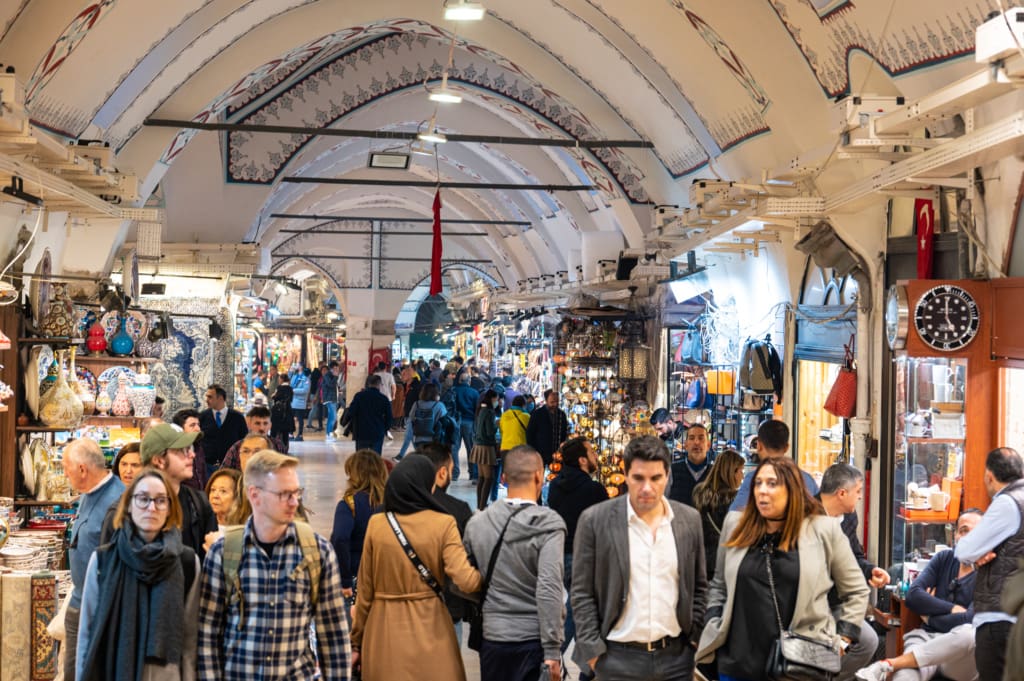Grand Bazaar in Istanbul