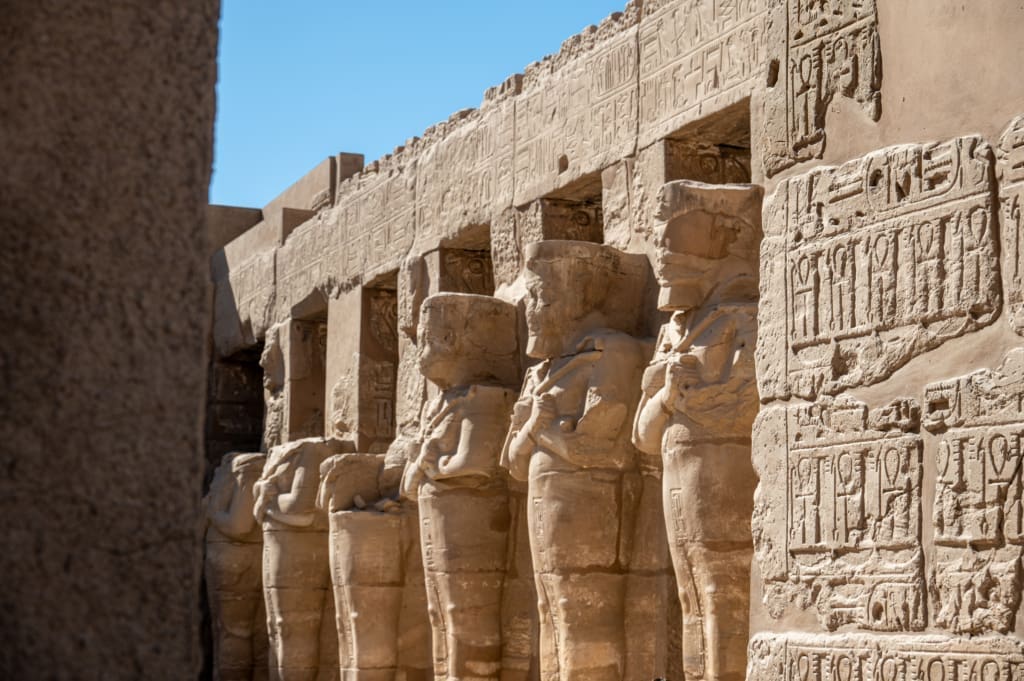Statues of Karnak Temple