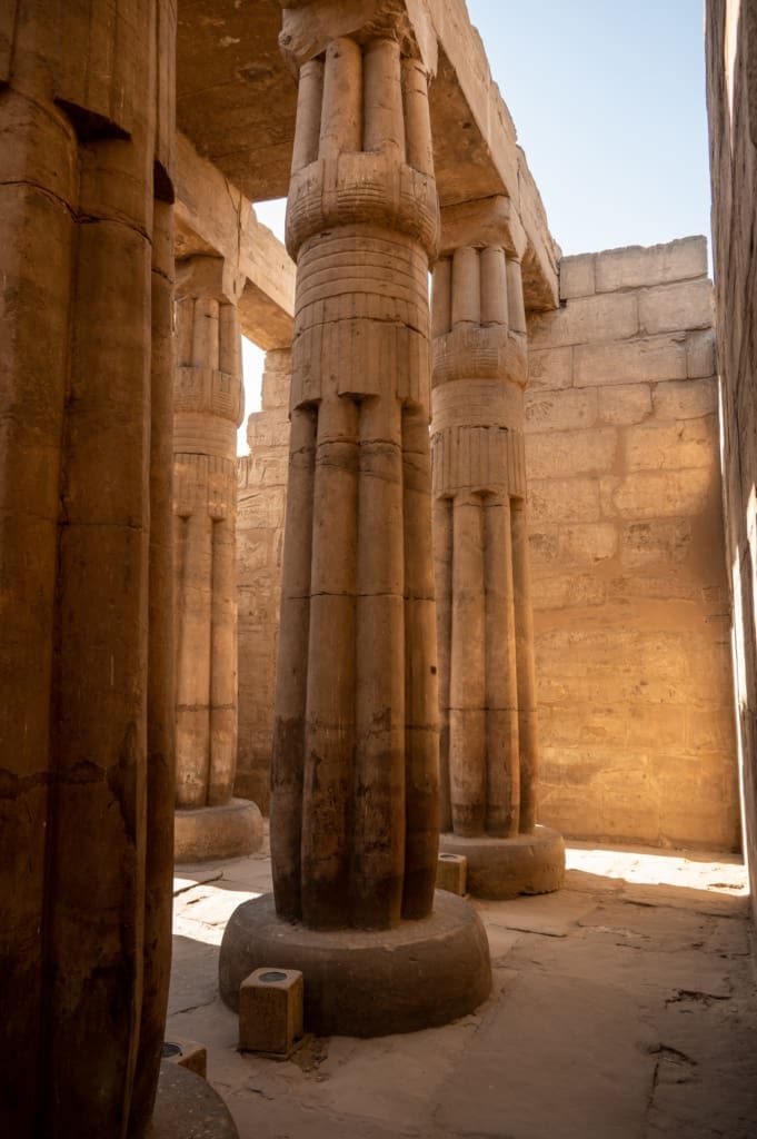 Luxor Temple on Day 3 of our Egypt itinerary