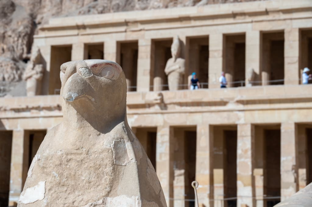 Horus at the Hatshepsut temple