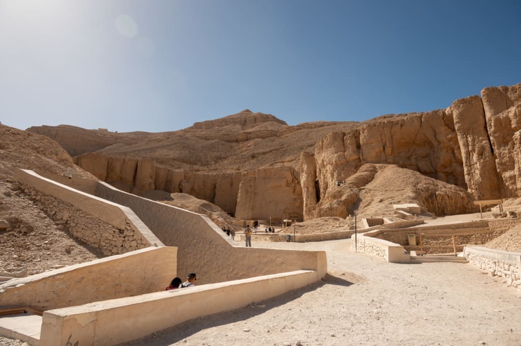 Valley of the Kings on Day 4 of our Egypt itinerary