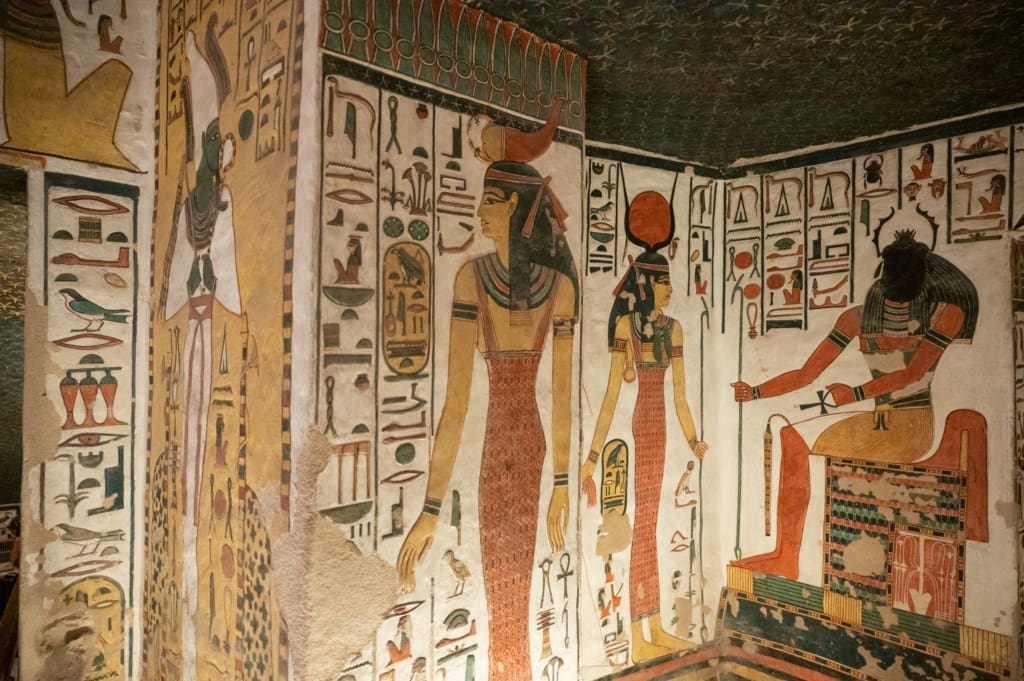 Tomb of Nefertari interior