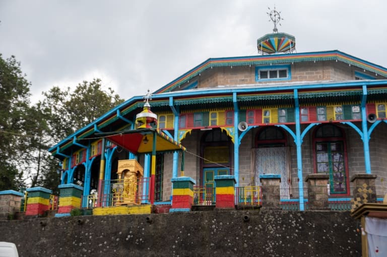Church in Ethiopia on our one-day itinerary of Addis Ababa